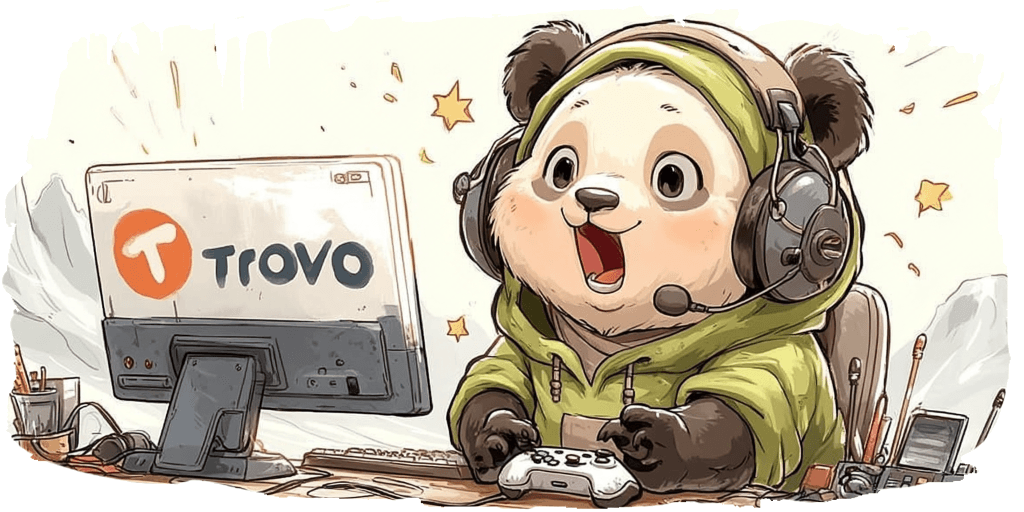Trovo | Manual registration | Mail