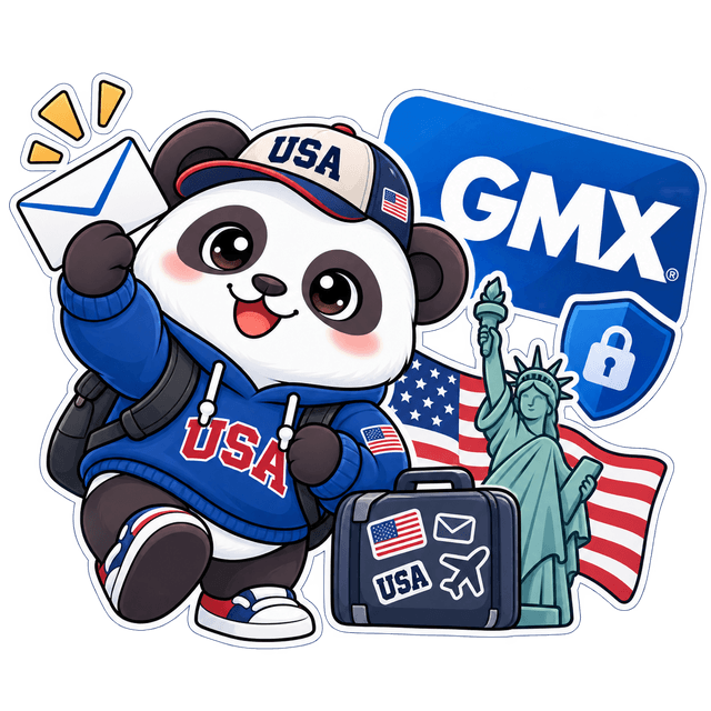 Gmx.com | USA | IMAP SMTP POP3